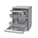 LG DF365FPS mosogatógép, 14 teríték, inverter motor, 3 kosár, automatikus ajtónyitás, WIFI, 60x60x85 cm, hamvas ezüst szín 