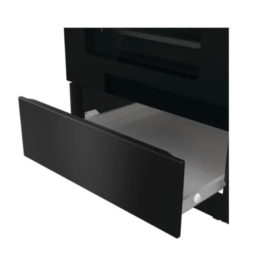 Gorenje MEKS5141BM fekete kombinált tűzhely gőzfunkcióval, 70L, 50x59.4x85 cm 