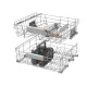 Gorenje GI672B90X beépíthető kezelőpaneles mosogatógép, 14 teríték, WIFI, automatikus ajtónyitás, inverter motor, 59.8x57.5x81.6 cm, inox  