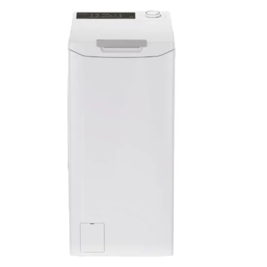 Candy TCAS284TM4-S felültöltős mosógép, 8kg, inverter motor, gőz, WIFI, 41x60x86 cm