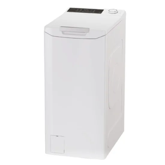 Candy TCAS284TM4-S felültöltős mosógép, 8kg, inverter motor, gőz, WIFI, 41x60x86 cm