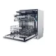 Haier XI 6C4S3FSB teljesen beépíthető mosogatógép, 16 teríték, inverter motor, 3 kosár, automatikus ajtónyitás, WIFI, 59.7x55.5x81.8 cm 