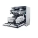 Haier XI 6C4S3FSB teljesen beépíthető mosogatógép, 16 teríték, inverter motor, 3 kosár, automatikus ajtónyitás, WIFI, 59.7x55.5x81.8 cm 
