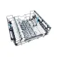 Haier XI 6C4S3FSB teljesen beépíthető mosogatógép, 16 teríték, inverter motor, 3 kosár, automatikus ajtónyitás, WIFI, 59.7x55.5x81.8 cm 