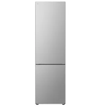 LG GBV22NCCPY alulfagyasztós kombinált hűtőszekrény, 277/110L, Smart Inverter Kompresszor, 59.5x67.5x203 cm, hamvas matt ezüst szín 