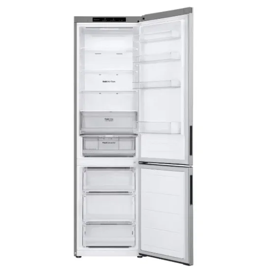 LG GBV22NCCPY alulfagyasztós kombinált hűtőszekrény, 277/110L, Smart Inverter Kompresszor, 59.5x67.5x203 cm, hamvas matt ezüst szín 