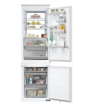 Haier HBW7518C No Frost beépíthető alulfagyasztós kombinált hűtőszekrény, 182/86L, WIFI, 54x55x177.2 cm 