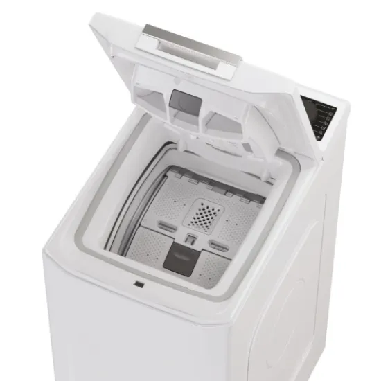 Haier THASN476TM5-S felültöltős mosógép, 7kg, gőz, WIFI, inverter motor, 41x60x86 cm