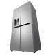 LG GML960PYFE side by side hűtőszekrény, francia ajtós kialakítással,Lineáris Inverter Kompresszor,363/274L,WIFI, hamvas matt ezüst szín, 91.4x72.9x179.2 cm 
