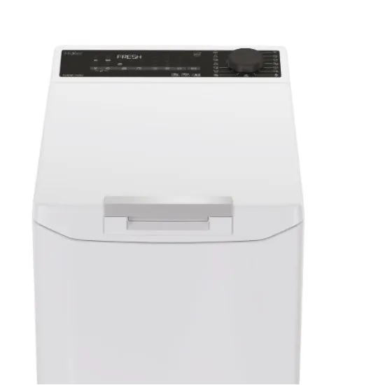 Haier THASN286TM5-S felültöltős mosógép, 8 kg, gőz, WIFI, inverter motor, 41x60x86 cm