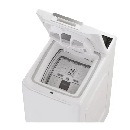 Haier THASN286TM5-S felültöltős mosógép, 8 kg, gőz, WIFI, inverter motor, 41x60x86 cm