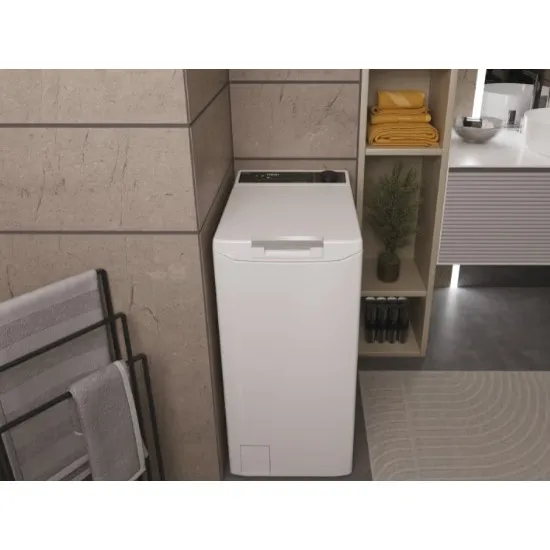 Haier THASN286TM5-S felültöltős mosógép, 8 kg, gőz, WIFI, inverter motor, 41x60x86 cm