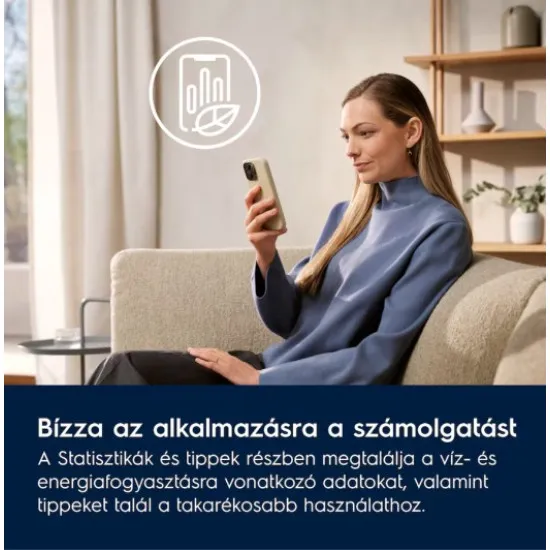 Electrolux EW8W4402QE mosó-szárítógép, ökoinverter motor, Wifi, gőz, 11/7kg, 59.7x66x84.7 cm 