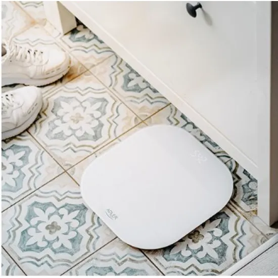 Adler AD8188 fürdőszoba mérleg, digitális személymérleg, 2.5kg/180kg méréshatár, LED kijelző 