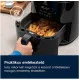 Electrolux EAF5B 700 Air Fryer, forrólevegős sütő, 5L, fekete szín, 1500W