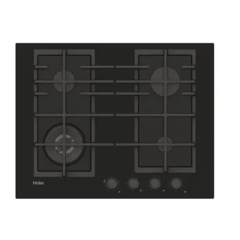 Haier HAVG5BF4S2B/1 beépíthető gáz főzőlap, 65x51x3.81 cm, fekete 