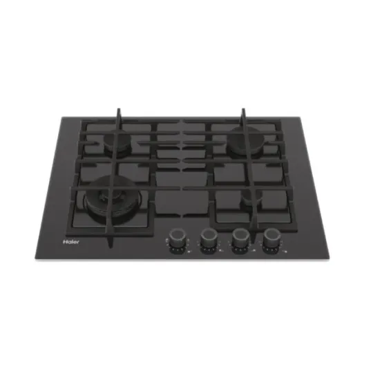 Haier HAVG5BF4S2B/1 beépíthető gáz főzőlap, 65x51x3.81 cm, fekete 