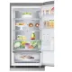 LG GBV5150DPY alulfagyasztós kombinált hűtőszekrény, 234/110L, Smart Inverter Kompresszor, WIFI, 59.5x68.2x186 cm, hamvas matt ezüst 