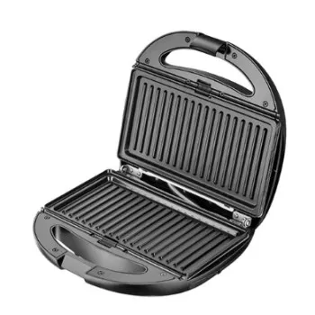 Camry CR 3042 szendvicssütő 5az1ben, fekete/ezüst 