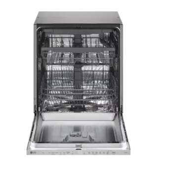 LG DB243TX teljesen beépíthető mosogatógép, 14 teríték, inverter motor, 3 kosár, WIFI, 59.8x55.4x81.5 cm, nemes acél szín 