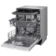 LG DB243TX teljesen beépíthető mosogatógép, 14 teríték, inverter motor, 3 kosár, WIFI, 59.8x55.4x81.5 cm, nemes acél szín 