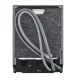 LG DB243TX teljesen beépíthető mosogatógép, 14 teríték, inverter motor, 3 kosár, WIFI, 59.8x55.4x81.5 cm, nemes acél szín 