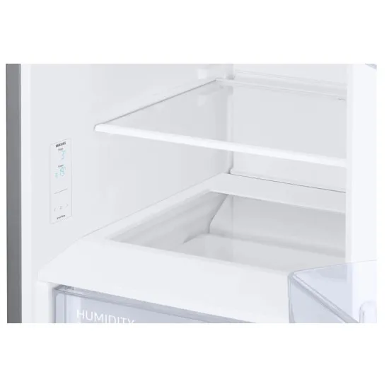 Samsung RB38C600CS9/EF No Frost alulfagyasztós kombinált hűtőszekrény, 276/114L, Digitális Inverter Kompresszor, inox, WIFI, 59.5x65.8x203 cm 