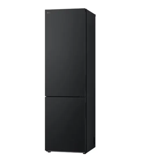 LG GBV22NCCEP alulfagyasztós kombinált hűtőszekrény, 277/110L, Smart Inverter Kompresszor, 59.5x67.5c203 cm, matt éjfekete szín 