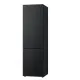 LG GBV22NCCEP alulfagyasztós kombinált hűtőszekrény, 277/110L, Smart Inverter Kompresszor, 59.5x67.5c203 cm, matt éjfekete szín 