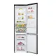 LG GBV22NCCEP alulfagyasztós kombinált hűtőszekrény, 277/110L, Smart Inverter Kompresszor, 59.5x67.5c203 cm, matt éjfekete szín 