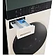 LG WT1210EGF WashTower™ elöltöltős mosógép és hőszivattyús szárítógép egybeépítve, 12/10 kg, WIFI, Direct Drive inverter motor, gőz, 60x66x165.5 cm, természetes zöld és természetes bézs szín 
