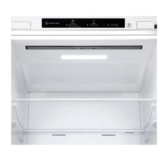 LG GBV22NCCSW alulfagyasztós kombinált hűtőszekrény, 277/110L, Smart Inverter Kompresszor, 59.5x67.5x203 cm 