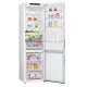LG GBV22NCCSW alulfagyasztós kombinált hűtőszekrény, 277/110L, Smart Inverter Kompresszor, 59.5x67.5x203 cm 