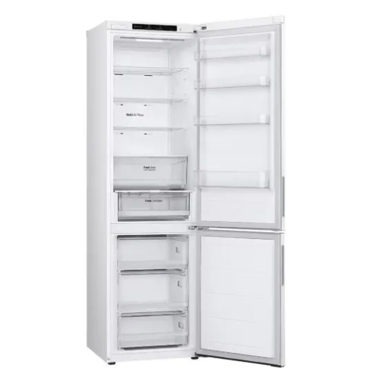 LG GBV22NCCSW alulfagyasztós kombinált hűtőszekrény, 277/110L, Smart Inverter Kompresszor, 59.5x67.5x203 cm 