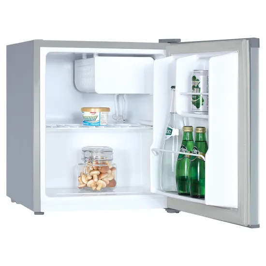 Philco PSB 401 EX CUBE egyajtós mini hűtőszekrény, 41L, 44x47x51 cm, inox 