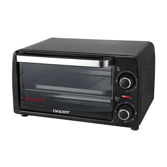 Beper 90.882 mini sütő, 12L, 1050W, fekete 