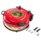 Beper P101CUD301 elektromos pizzasütő, piros, 1200W 