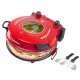 Beper P101CUD301 elektromos pizzasütő, piros, 1200W 