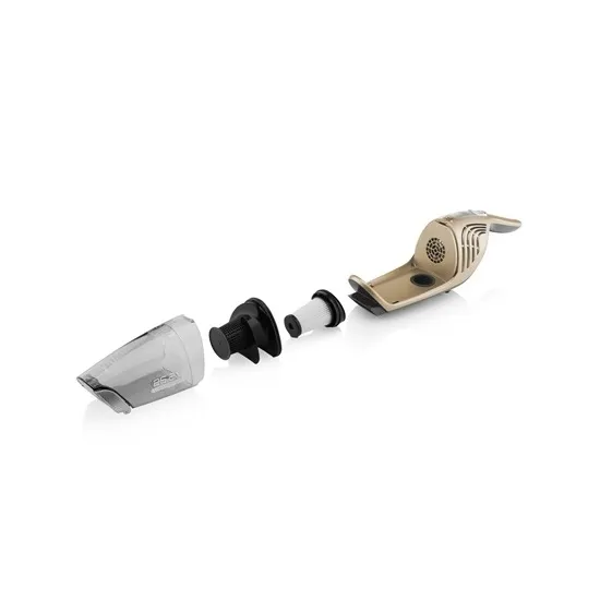 Eta 745390000 vezeték nélküli álló porszívó, fekete/arany szín 