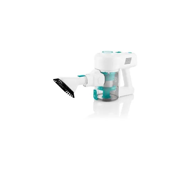 Hyundai VC938 vezeték nélküli álló porszívó, fehér/türkisz