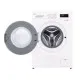 LG F4X1008NWH elöltöltős mosógép, 8 kg, gőz, Wifi, inverter motor, 60x55x85 cm 
