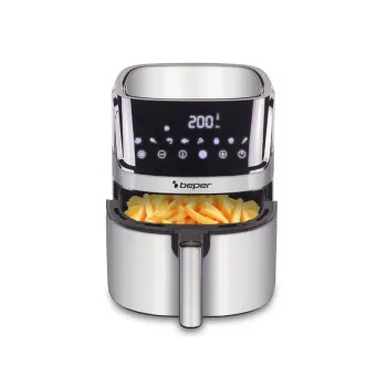 Beper P101FRI070 forrólevegős sütő, Air Fryer, 1700W, 7L, inox 
