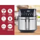 Beper P101FRI070 forrólevegős sütő, Air Fryer, 1700W, 7L, inox 