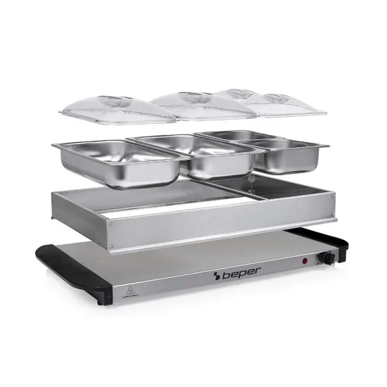 Beper P101TEM002 büfétároló melegen tartó funkcióval