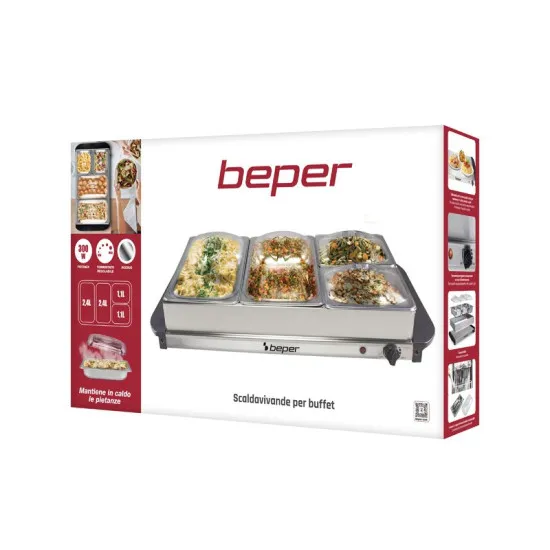 Beper P101TEM002 büfétároló melegen tartó funkcióval
