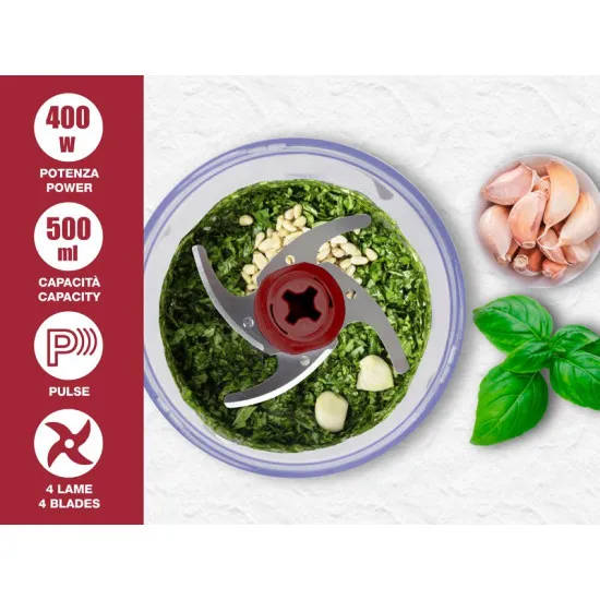 Beper P102ROB010 dupla pengés aprítógép, 400W