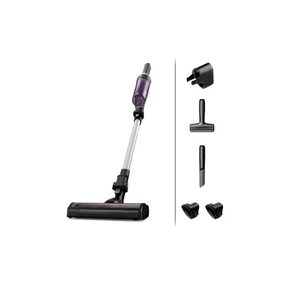 Rowenta RH1129WO vezeték nélküli álló porszívó, 100W, lila/aluminium szín 