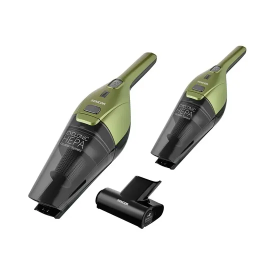 Sencor SVC 0600GG vezeték nélküli álló porszívó, zöld szín, 110W 