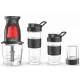 Kalorik BLS 1500 BR multifunkciós nutri blend turmix 3az1ben, 300W, piros 