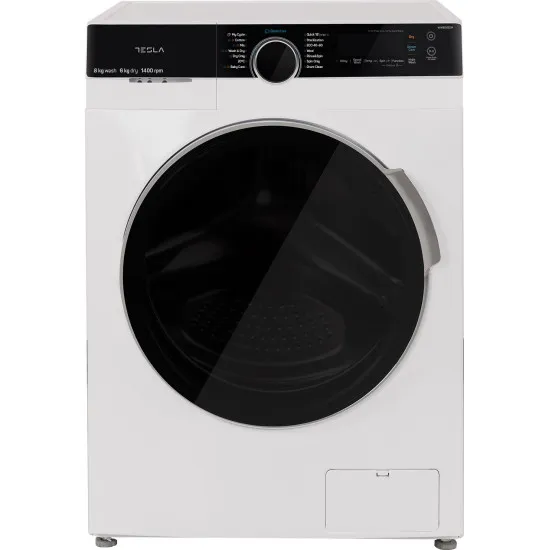 Tesla WW86492M mosó-szárítógép, gőz,inverter motor, 8/6kg, 59.5x47.5x85 cm 
